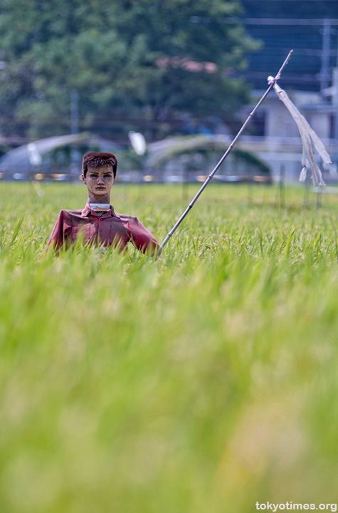 Japanese scarecrows