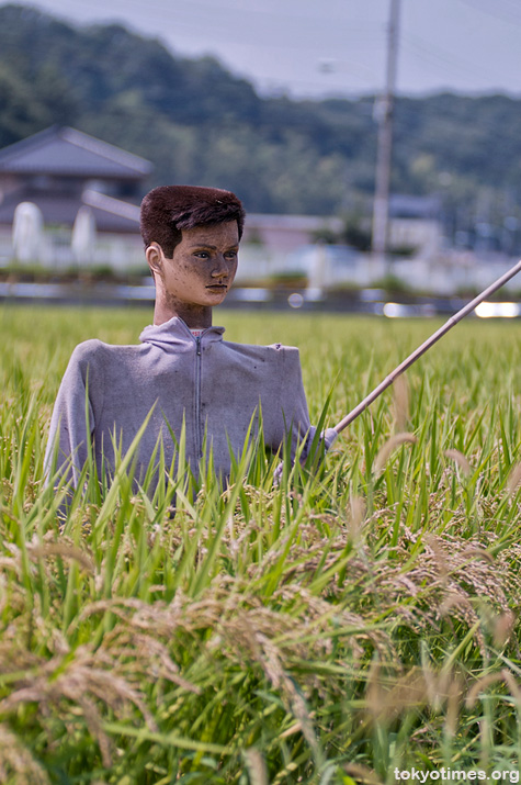 Japanese scarecrows