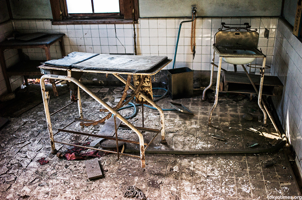 abandoned Japanese clinic