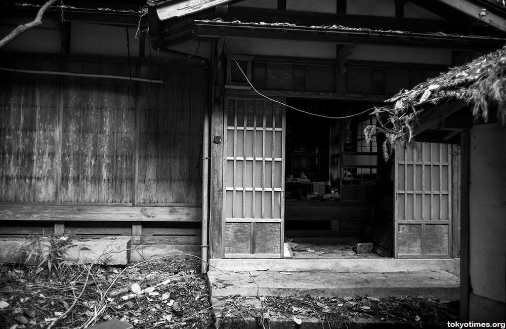abandoned Japanese home