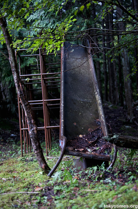 abandoned Japanese school