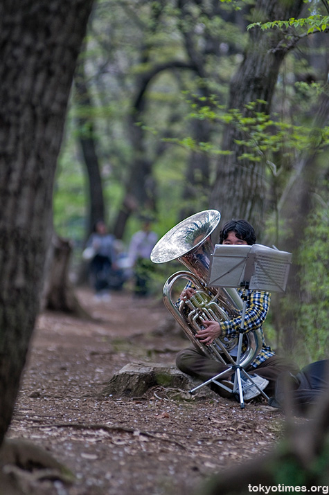 old Japanese musician