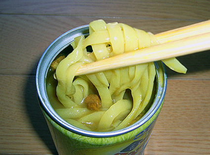 Japanese udon in a can