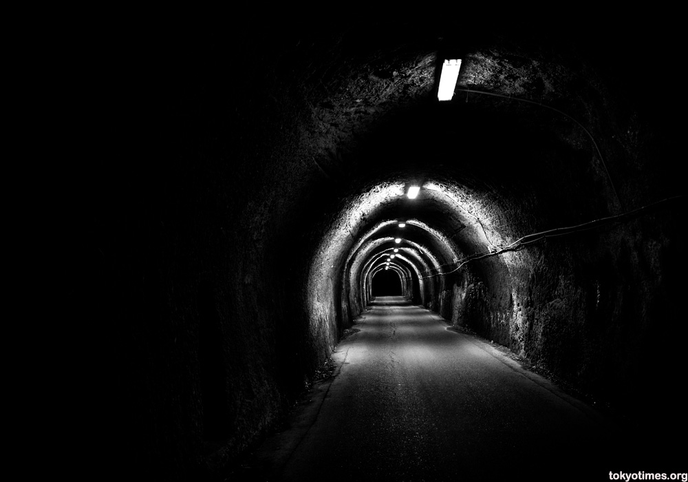 Japanese dark tunnel