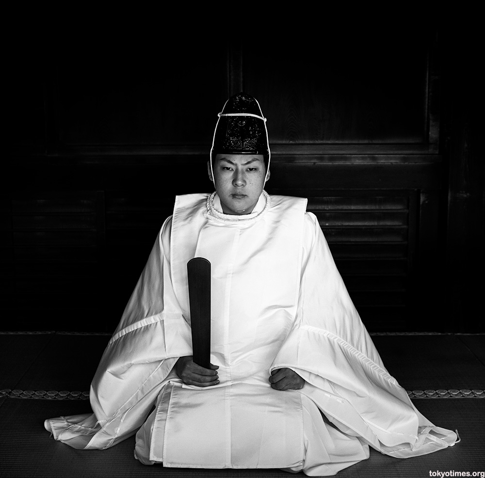 Japanese Shinto priest