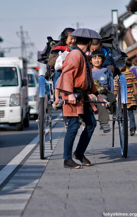 Japanese rickshaw