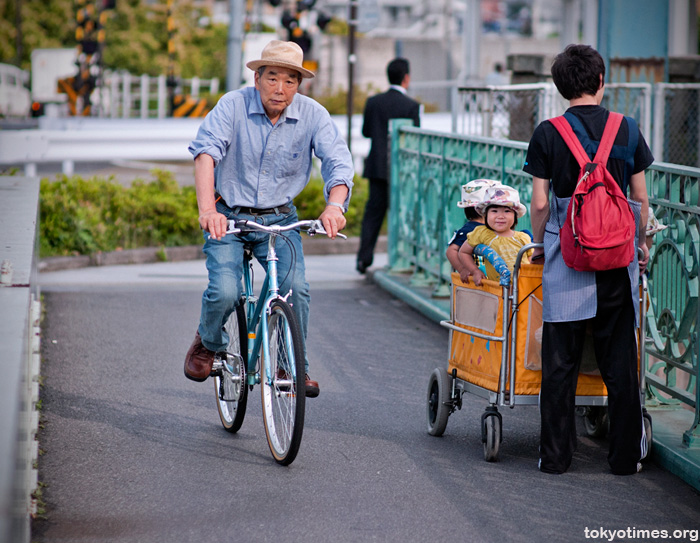 Japanese kindergarten kids cart