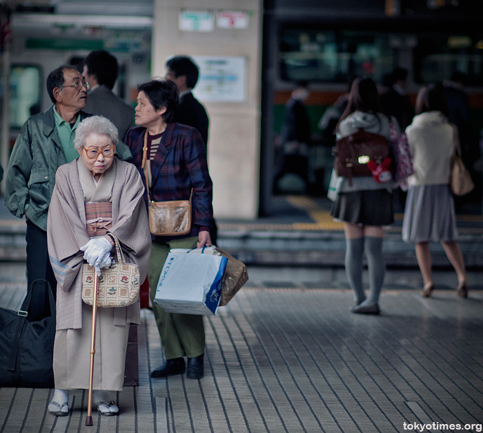 Japanese woman in a kimono