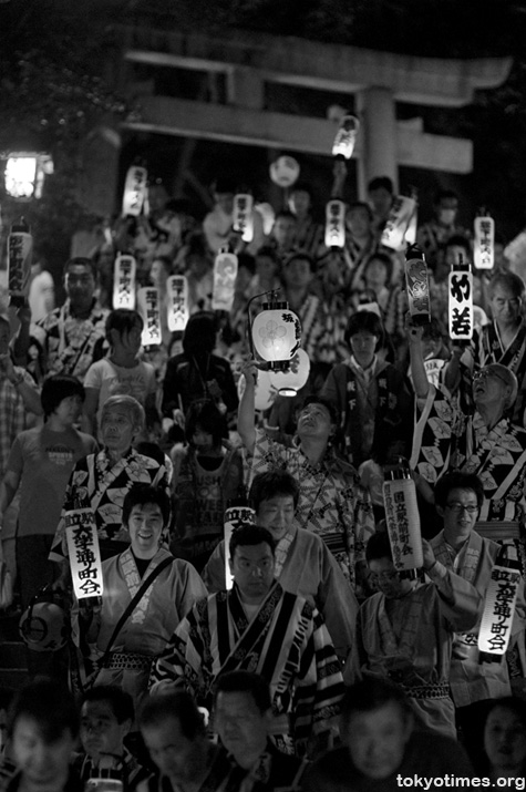 Japanese lantern festival