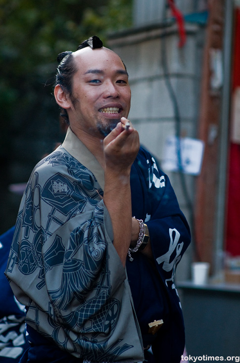 traditional Japanese man