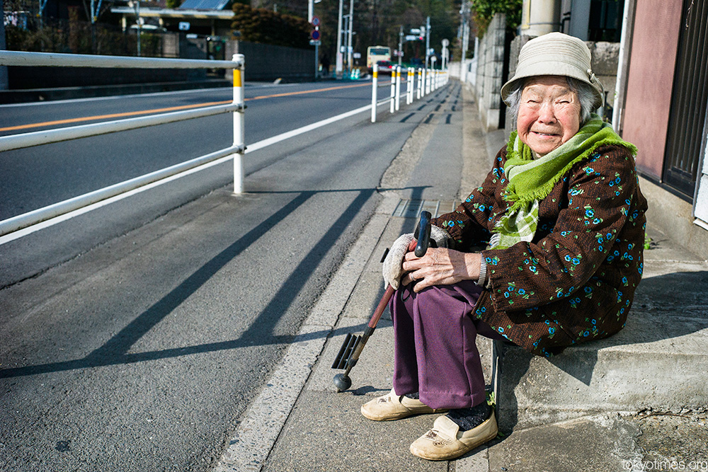 old Japanese lady