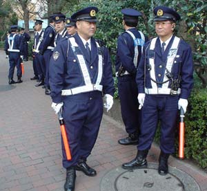 japanese policemen