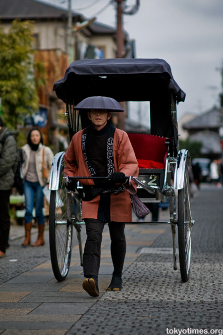 Japanese rickshaw