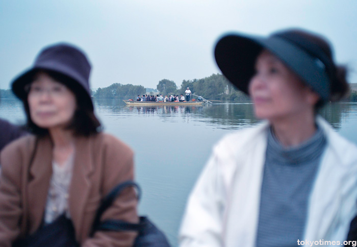 Tokyo man-powered ferry Yagiri-no-watashi