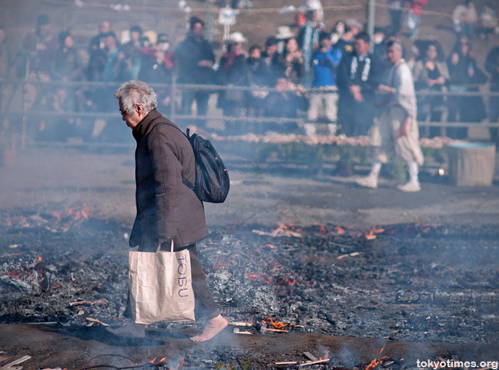 Mount Takao fire-walking festival