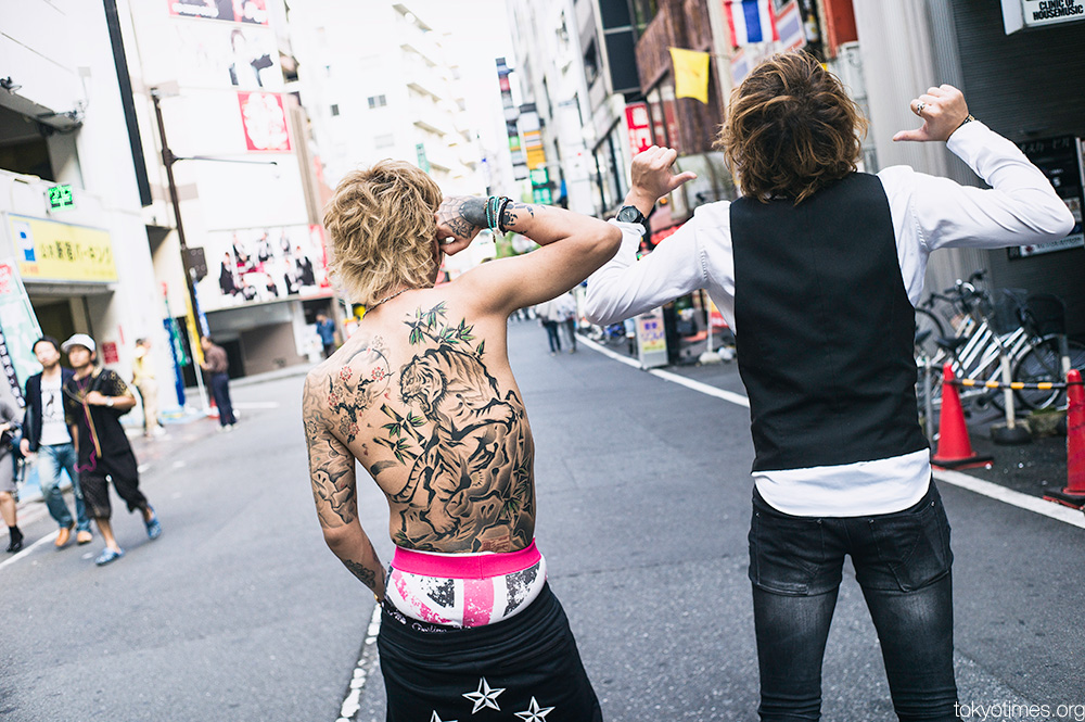 Tokyo host tattoos