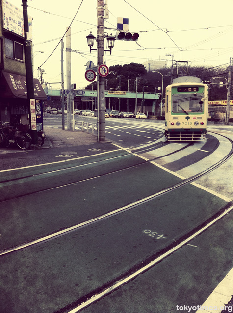 Tokyo tram