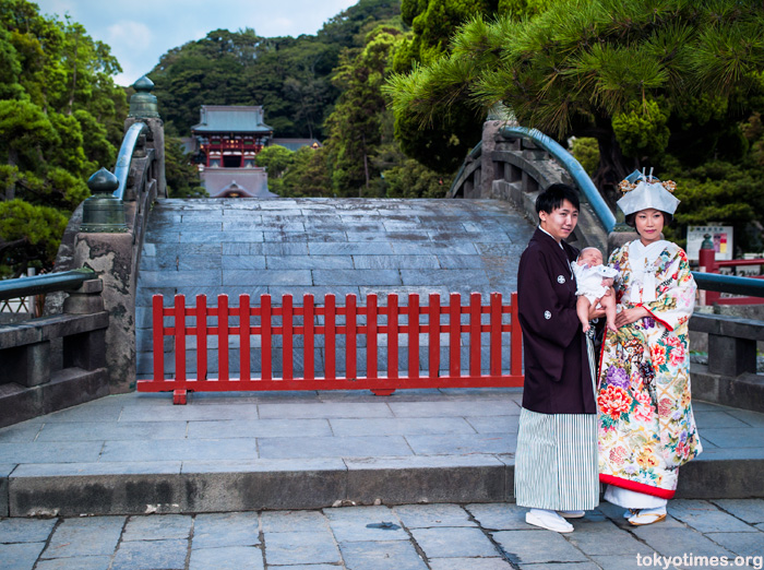 traditional Japanese wedding in Kamakura