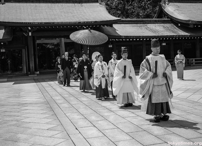 Meiji Shrine wedding