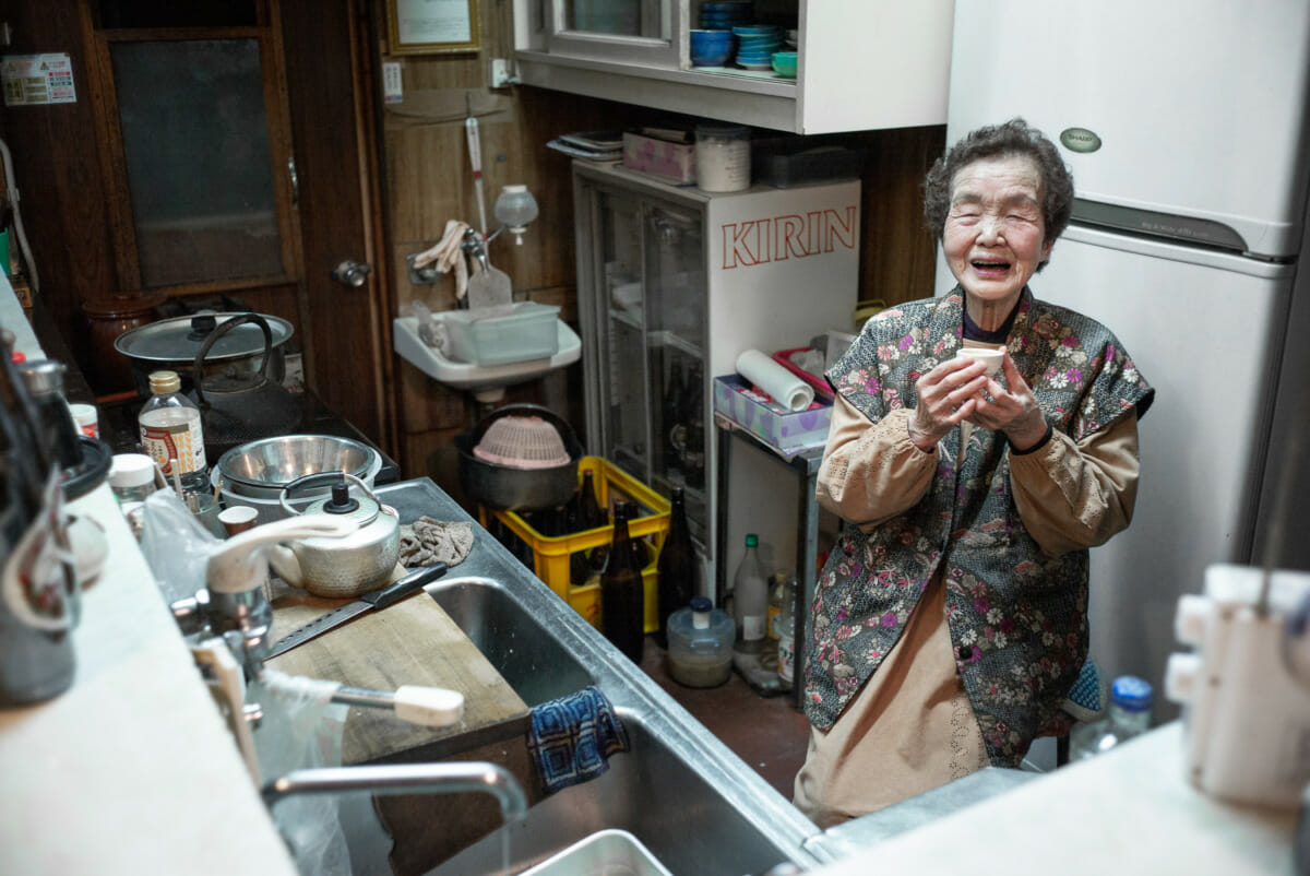 a 93-year-old Tokyo bar owner