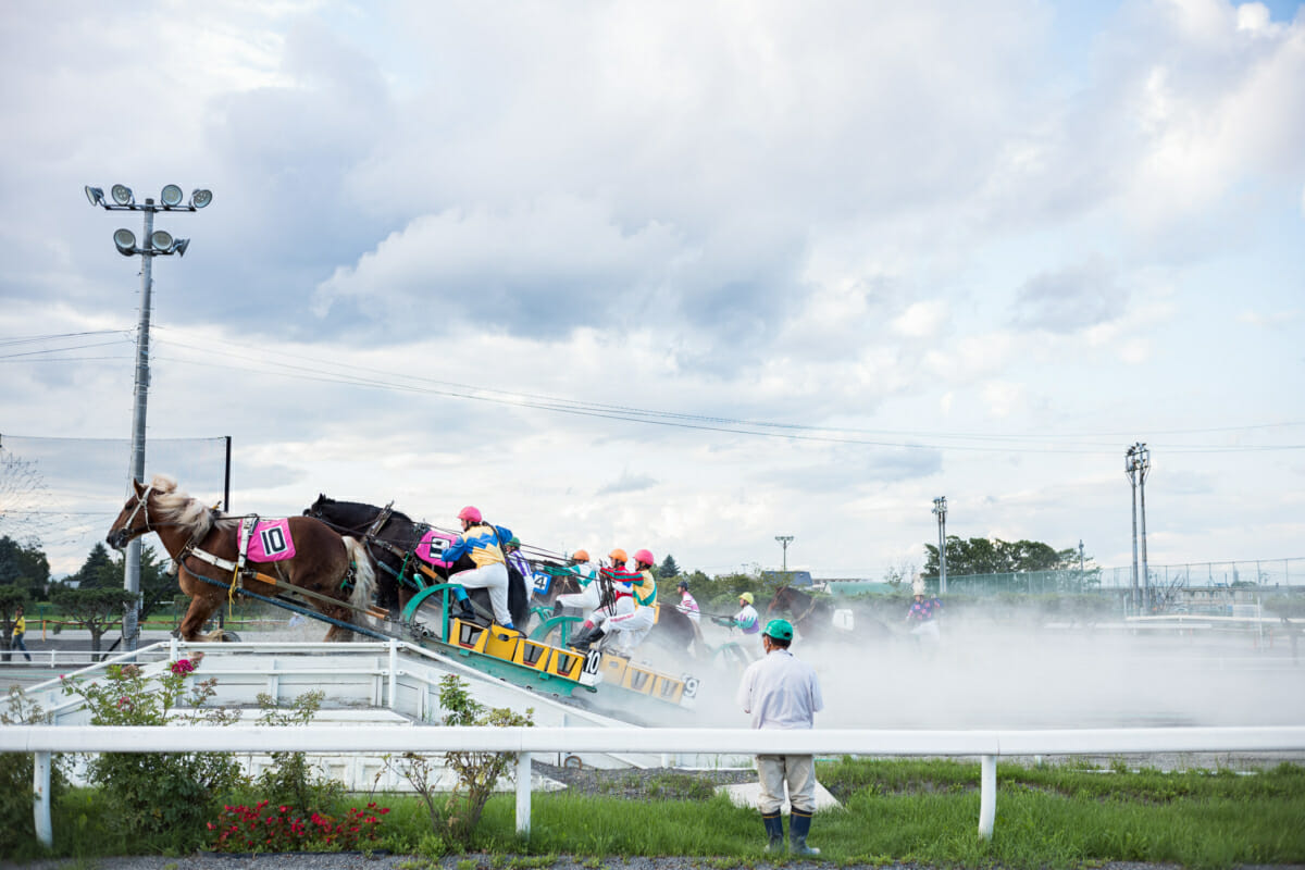 banei horse racing in Hokkaido