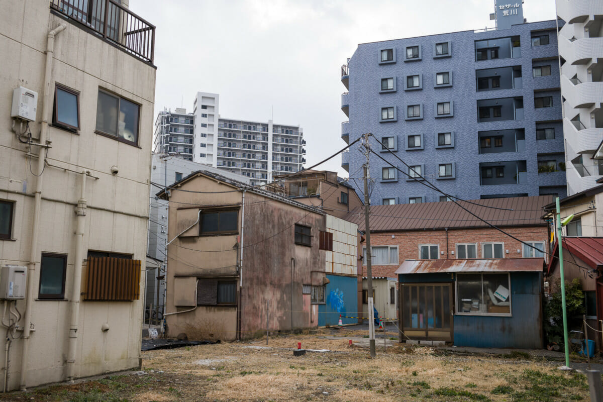 The demolition of old Tokyo