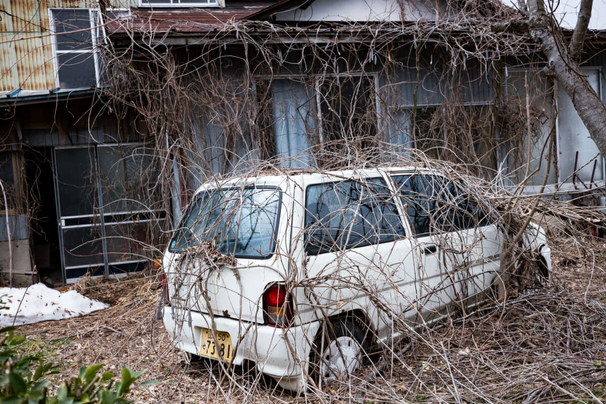 faded and empty rural Japan