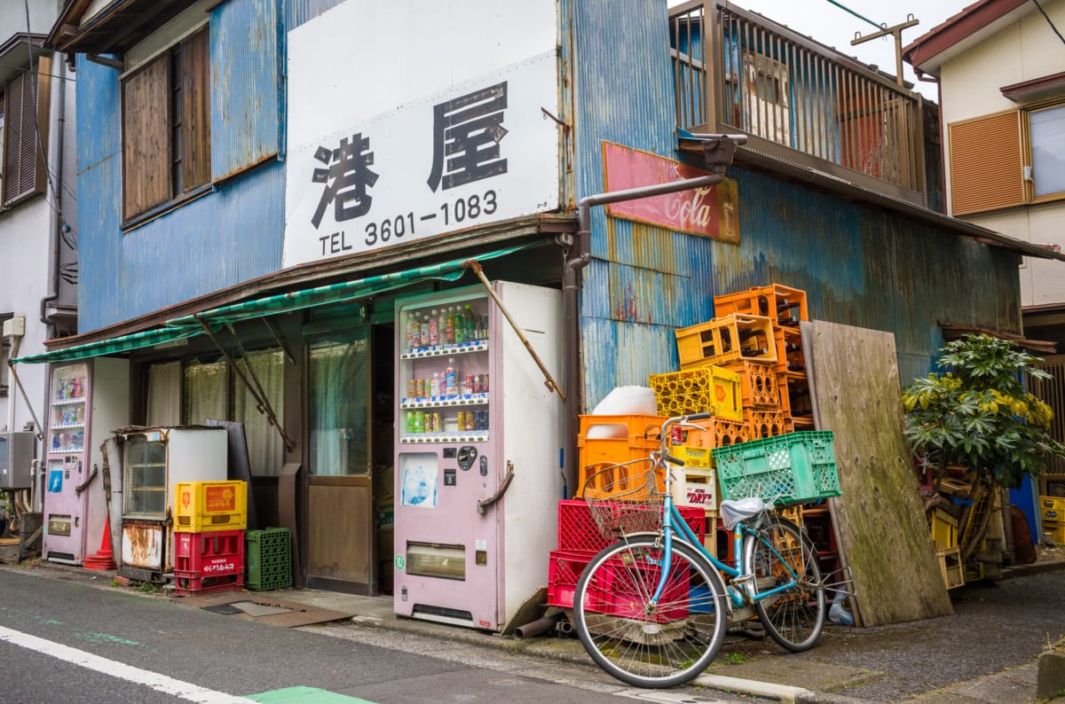 An incredible and crooked old Tokyo shop