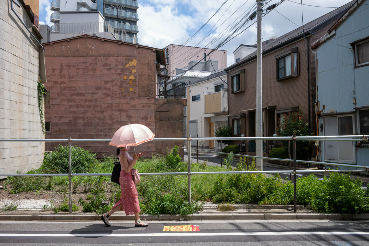 The life cycle of an old Tokyo house and its elderly owner