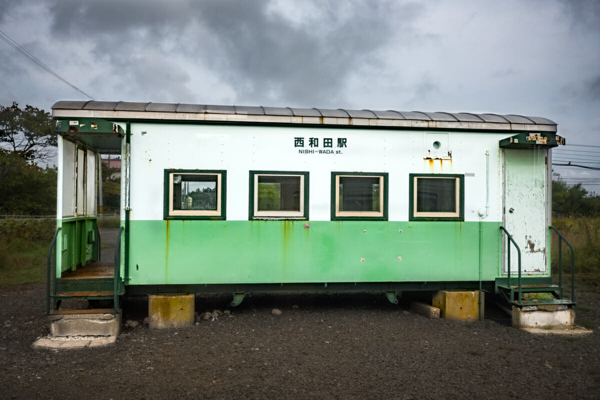 local train travel in rural Japan