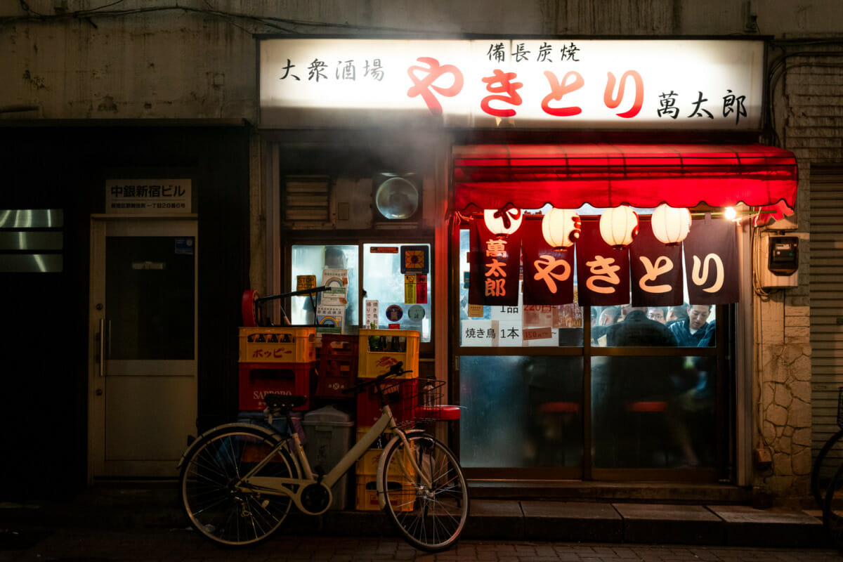 The light and warmth of little Japanese bars and eateries