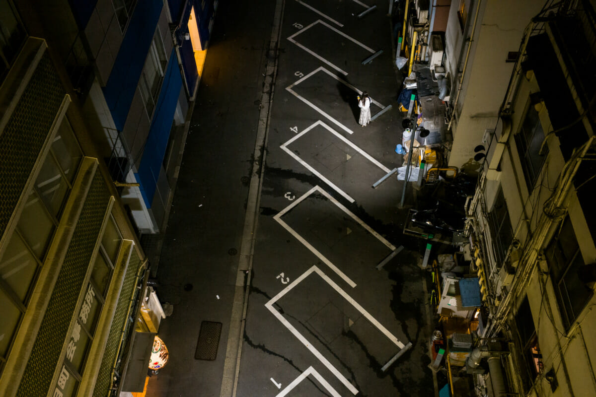 quiet Shinjuku scenes