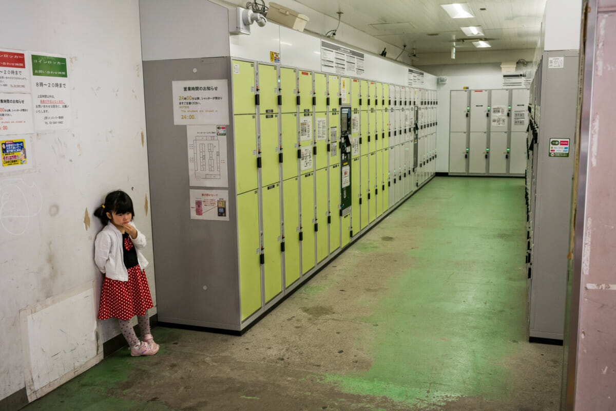 Tokyo coin locker youngster