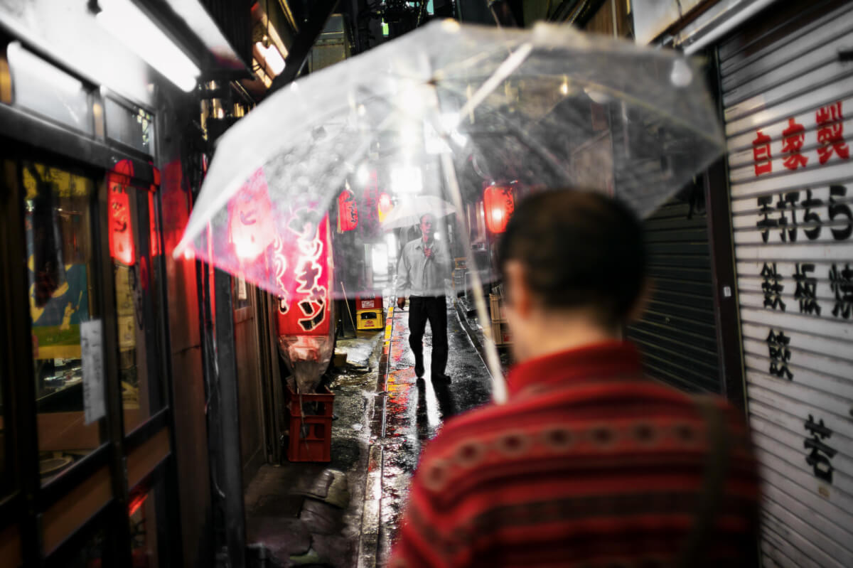 Tokyo rainy season reflections